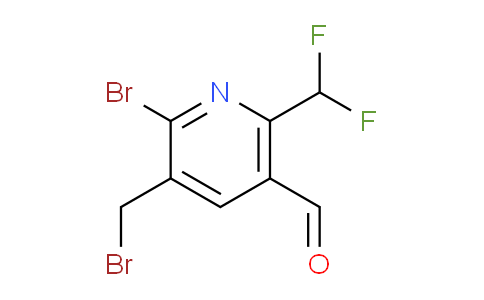 AM122233 | 1804489-11-9 | 2-Bromo-3-(bromomethyl)-6-(difluoromethyl)pyridine-5-carboxaldehyde