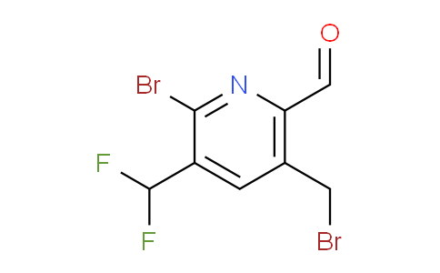 AM122237 | 1804489-19-7 | 2-Bromo-5-(bromomethyl)-3-(difluoromethyl)pyridine-6-carboxaldehyde