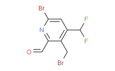 AM122239 | 1804848-29-0 | 6-Bromo-3-(bromomethyl)-4-(difluoromethyl)pyridine-2-carboxaldehyde