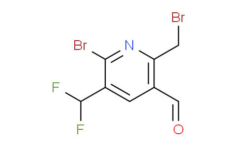 AM122242 | 1804848-43-8 | 2-Bromo-6-(bromomethyl)-3-(difluoromethyl)pyridine-5-carboxaldehyde