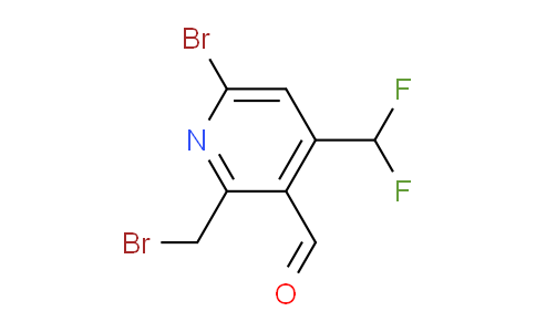 AM122243 | 1805040-19-0 | 6-Bromo-2-(bromomethyl)-4-(difluoromethyl)pyridine-3-carboxaldehyde