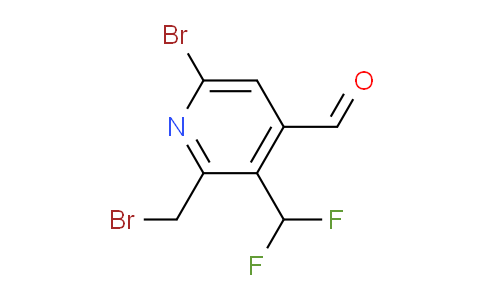 AM122244 | 1804489-27-7 | 6-Bromo-2-(bromomethyl)-3-(difluoromethyl)pyridine-4-carboxaldehyde