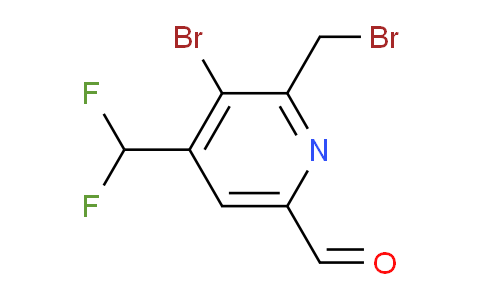 AM122246 | 1805171-56-5 | 3-Bromo-2-(bromomethyl)-4-(difluoromethyl)pyridine-6-carboxaldehyde