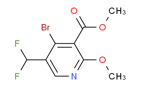 AM122256 | 1805344-54-0 | Methyl 4-bromo-5-(difluoromethyl)-2-methoxypyridine-3-carboxylate