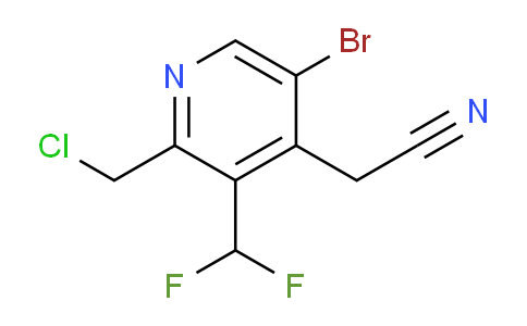 AM122257 | 1805389-84-7 | 5-Bromo-2-(chloromethyl)-3-(difluoromethyl)pyridine-4-acetonitrile