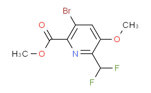 AM122258 | 1806910-27-9 | Methyl 5-bromo-2-(difluoromethyl)-3-methoxypyridine-6-carboxylate