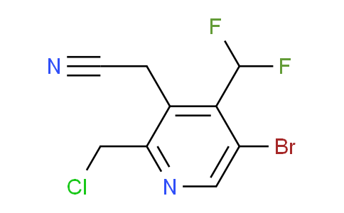 AM122259 | 1806870-03-0 | 5-Bromo-2-(chloromethyl)-4-(difluoromethyl)pyridine-3-acetonitrile