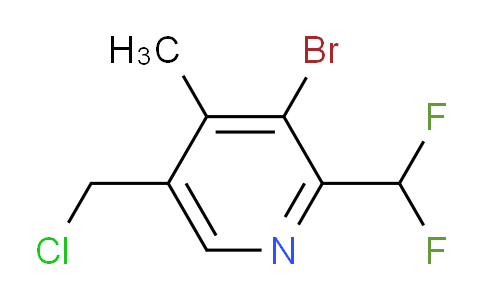 AM122261 | 1806865-19-9 | 3-Bromo-5-(chloromethyl)-2-(difluoromethyl)-4-methylpyridine