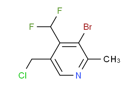 AM122262 | 1805246-86-9 | 3-Bromo-5-(chloromethyl)-4-(difluoromethyl)-2-methylpyridine