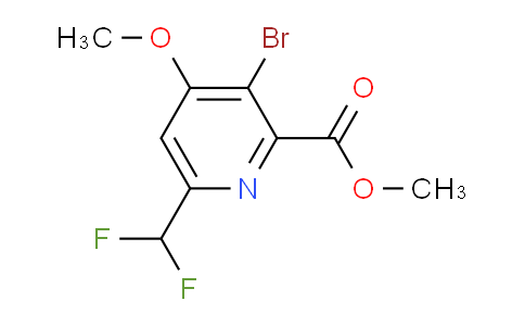 AM122263 | 1805423-27-1 | Methyl 3-bromo-6-(difluoromethyl)-4-methoxypyridine-2-carboxylate