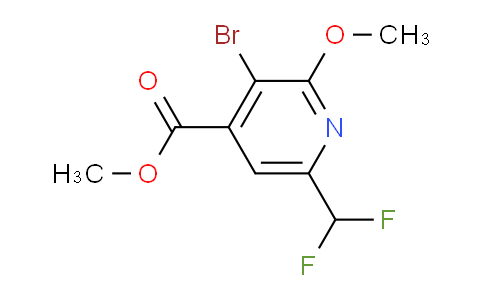 AM122264 | 1805423-30-6 | Methyl 3-bromo-6-(difluoromethyl)-2-methoxypyridine-4-carboxylate