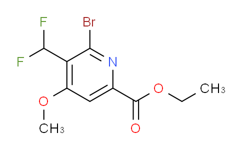 AM122265 | 1806910-37-1 | Ethyl 2-bromo-3-(difluoromethyl)-4-methoxypyridine-6-carboxylate