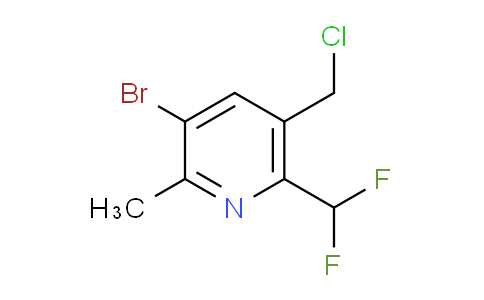 AM122267 | 1805931-96-7 | 3-Bromo-5-(chloromethyl)-6-(difluoromethyl)-2-methylpyridine