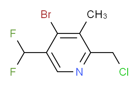 AM122269 | 1805344-23-3 | 4-Bromo-2-(chloromethyl)-5-(difluoromethyl)-3-methylpyridine