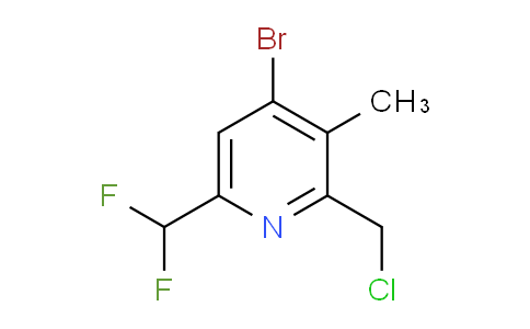 AM122271 | 1806912-87-7 | 4-Bromo-2-(chloromethyl)-6-(difluoromethyl)-3-methylpyridine