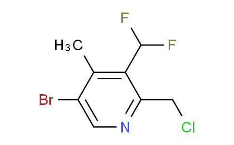 AM122276 | 1806913-04-1 | 5-Bromo-2-(chloromethyl)-3-(difluoromethyl)-4-methylpyridine