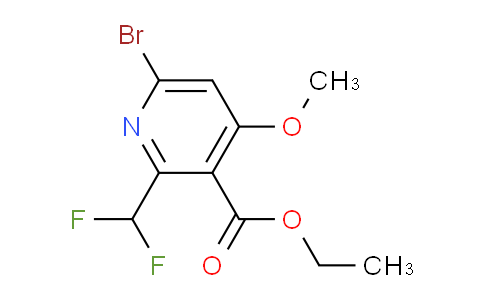 AM122280 | 1805426-49-6 | Ethyl 6-bromo-2-(difluoromethyl)-4-methoxypyridine-3-carboxylate