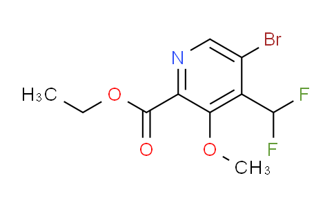 AM122288 | 1806911-02-3 | Ethyl 5-bromo-4-(difluoromethyl)-3-methoxypyridine-2-carboxylate