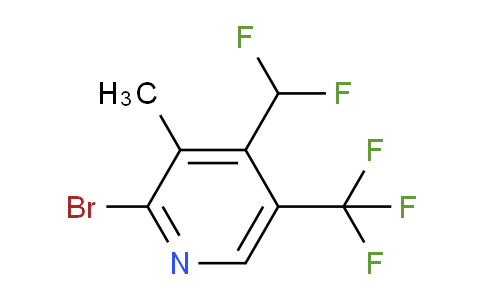 AM122291 | 1805247-07-7 | 2-Bromo-4-(difluoromethyl)-3-methyl-5-(trifluoromethyl)pyridine