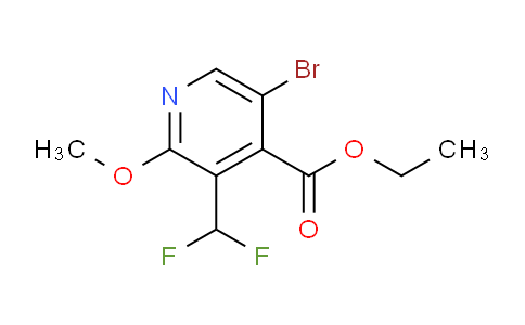 AM122296 | 1805931-14-9 | Ethyl 5-bromo-3-(difluoromethyl)-2-methoxypyridine-4-carboxylate