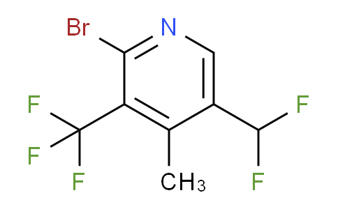 AM122297 | 1806913-25-6 | 2-Bromo-5-(difluoromethyl)-4-methyl-3-(trifluoromethyl)pyridine