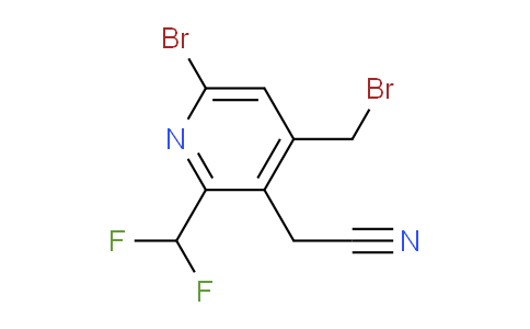 AM122301 | 1806859-55-1 | 6-Bromo-4-(bromomethyl)-2-(difluoromethyl)pyridine-3-acetonitrile