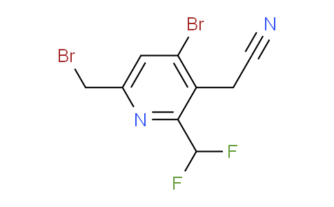 AM122326 | 1806918-35-3 | 4-Bromo-6-(bromomethyl)-2-(difluoromethyl)pyridine-3-acetonitrile