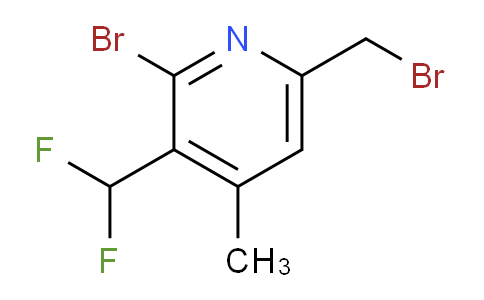 2-Bromo-6-(bromomethyl)-3-(difluoromethyl)-4-methylpyridine