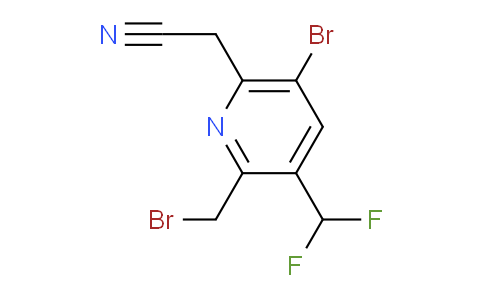 AM122331 | 1805254-80-1 | 5-Bromo-2-(bromomethyl)-3-(difluoromethyl)pyridine-6-acetonitrile