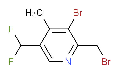 AM122335 | 1807023-08-0 | 3-Bromo-2-(bromomethyl)-5-(difluoromethyl)-4-methylpyridine