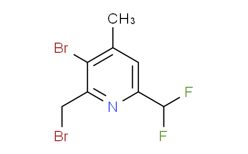 AM122337 | 1805382-51-7 | 3-Bromo-2-(bromomethyl)-6-(difluoromethyl)-4-methylpyridine