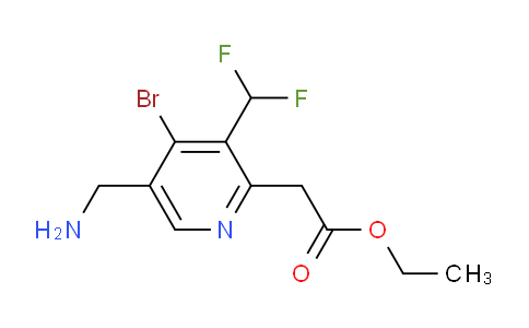 AM122340 | 1806971-04-9 | Ethyl 5-(aminomethyl)-4-bromo-3-(difluoromethyl)pyridine-2-acetate