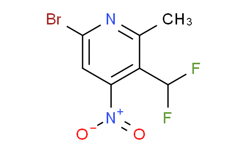 AM122356 | 1804980-40-2 | 6-Bromo-3-(difluoromethyl)-2-methyl-4-nitropyridine