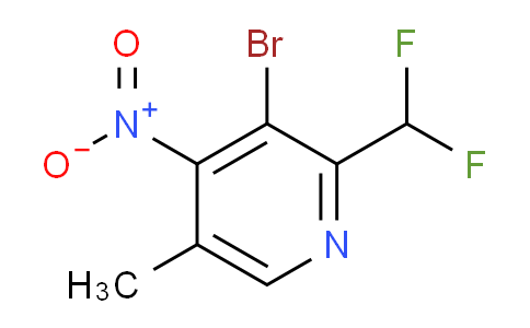 AM122364 | 1804980-42-4 | 3-Bromo-2-(difluoromethyl)-5-methyl-4-nitropyridine