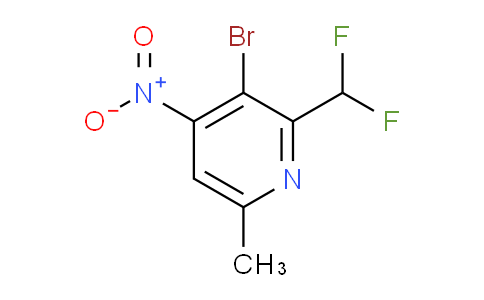 AM122365 | 1804850-10-9 | 3-Bromo-2-(difluoromethyl)-6-methyl-4-nitropyridine
