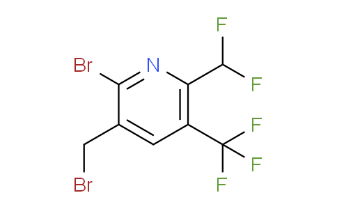 AM122371 | 1805341-04-1 | 2-Bromo-3-(bromomethyl)-6-(difluoromethyl)-5-(trifluoromethyl)pyridine
