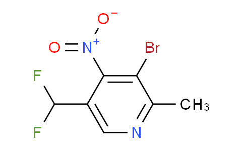 AM122372 | 1806860-13-8 | 3-Bromo-5-(difluoromethyl)-2-methyl-4-nitropyridine