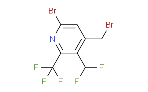 AM122374 | 1805252-57-6 | 6-Bromo-4-(bromomethyl)-3-(difluoromethyl)-2-(trifluoromethyl)pyridine
