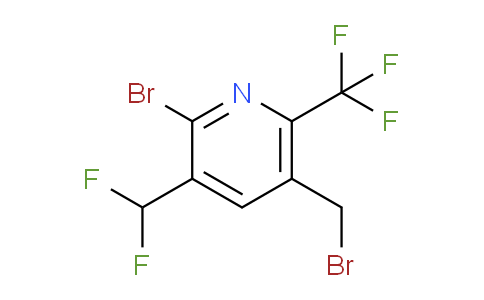 AM122378 | 1806916-55-1 | 2-Bromo-5-(bromomethyl)-3-(difluoromethyl)-6-(trifluoromethyl)pyridine