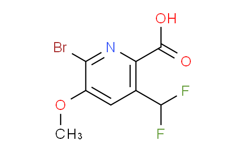 AM122380 | 1805247-62-4 | 2-Bromo-5-(difluoromethyl)-3-methoxypyridine-6-carboxylic acid