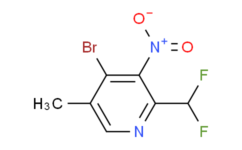 AM122381 | 1804458-44-3 | 4-Bromo-2-(difluoromethyl)-5-methyl-3-nitropyridine