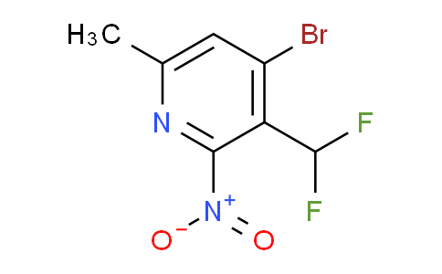 AM122387 | 1805244-60-3 | 4-Bromo-3-(difluoromethyl)-6-methyl-2-nitropyridine