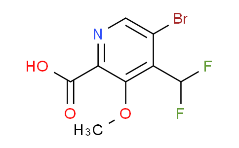 AM122388 | 1806870-98-3 | 5-Bromo-4-(difluoromethyl)-3-methoxypyridine-2-carboxylic acid