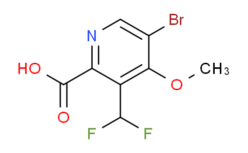 AM122393 | 1807022-68-9 | 5-Bromo-3-(difluoromethyl)-4-methoxypyridine-2-carboxylic acid