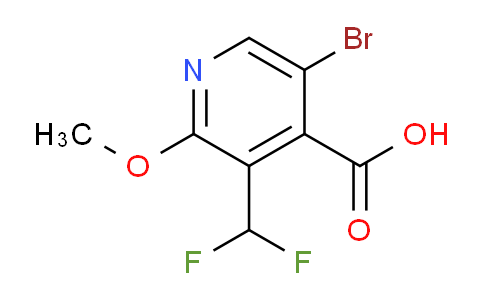 AM122395 | 1805430-06-1 | 5-Bromo-3-(difluoromethyl)-2-methoxypyridine-4-carboxylic acid