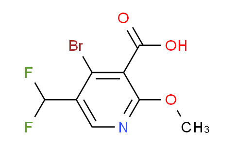 4-Bromo-5-(difluoromethyl)-2-methoxypyridine-3-carboxylic acid
