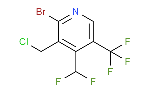 AM122409 | 1805368-76-6 | 2-Bromo-3-(chloromethyl)-4-(difluoromethyl)-5-(trifluoromethyl)pyridine