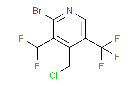 AM122413 | 1805388-54-8 | 2-Bromo-4-(chloromethyl)-3-(difluoromethyl)-5-(trifluoromethyl)pyridine