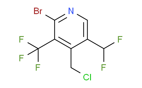 AM122414 | 1805041-81-9 | 2-Bromo-4-(chloromethyl)-5-(difluoromethyl)-3-(trifluoromethyl)pyridine