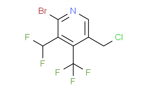 AM122419 | 1807001-94-0 | 2-Bromo-5-(chloromethyl)-3-(difluoromethyl)-4-(trifluoromethyl)pyridine